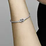 Срібний браслет Pandora «Сім’я — це завжди найголовніше» 592645C01 17, фото 4