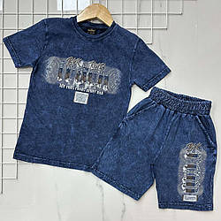 Костюм на літо для хлопчика підлітка Розміри: 9,10,11,12 років (38130-1)