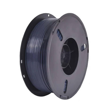 PETG нитка для 3D друку 1.75 мм, 1 кг, темно-сірий (Navy Grey), міцний пластик для 3D-принтера, фото 1