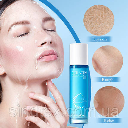 Відновлювальний тонер для обличчя з колагеном Fayankou Collagen Face Toner, 100ml, фото 2