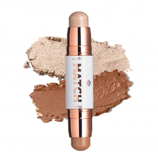 Хайлайтер та контур Match Bogenia Stick Highlighter & Contour 24 гр BG656 №002