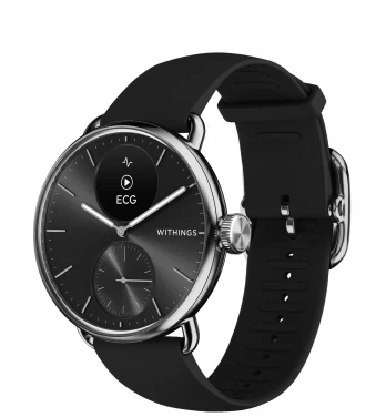Смарт-годинник Withings ScanWatch 2 - 38 mm Black, фото 1