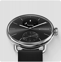 Смарт-годинник Withings ScanWatch 2 - 38 mm Black, фото 5