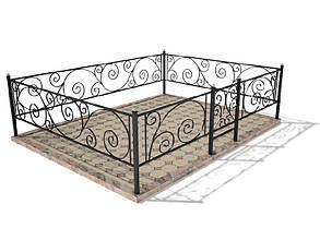 Кована огорожа