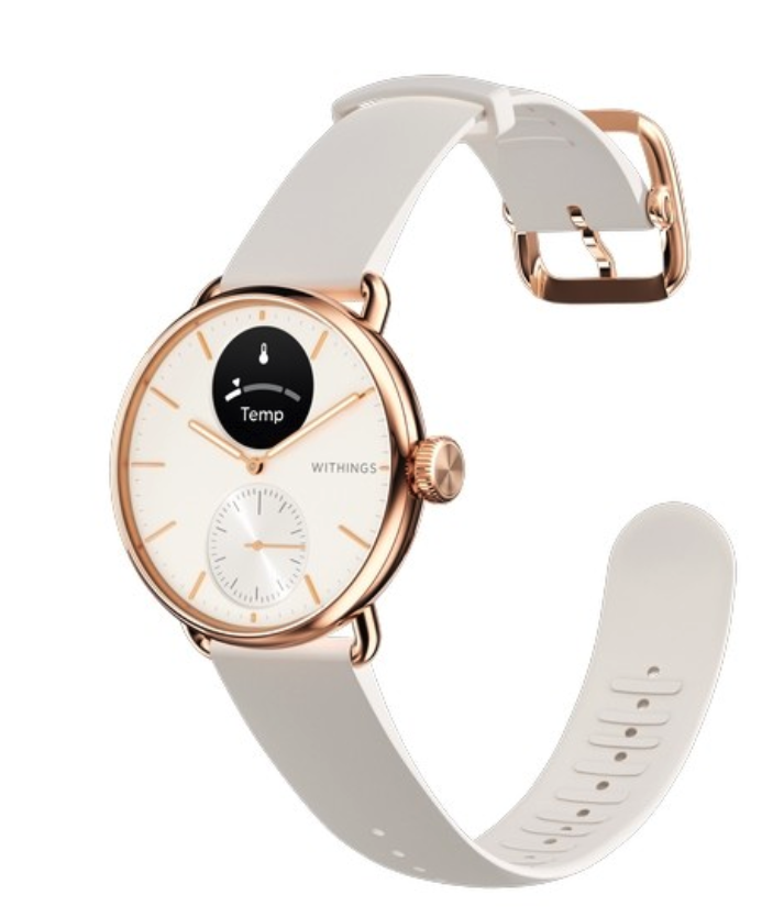 Смарт-годинник Withings ScanWatch 2 - 38 mm Sand & Rose Gold