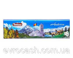 Шоколад Torras молочний Andorra 250 гр 15 шт ящ, фото 1