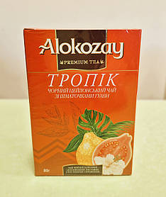 Чай Alokozay Тропік 80 г чорний