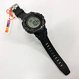 Чоловічі годинники з пластиковим ремінцем, Надійні чоловічі наручні годинники Водонепроникні XC-33, фото 7