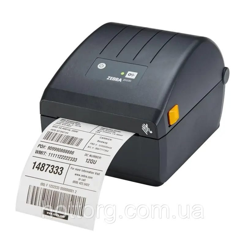 Принтер етикеток термотрансферний Zebra ZD230T