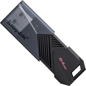Флеш пам'ять USB Kingston DataTraveler Exodia Onyx 64GB USB 3.2 Gen1 Black (DTXON/64GB)