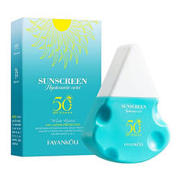 Сонцезахисний зволожувальний крем Fayankou SPF50+ з гіалуроновою кислотою, 30 г