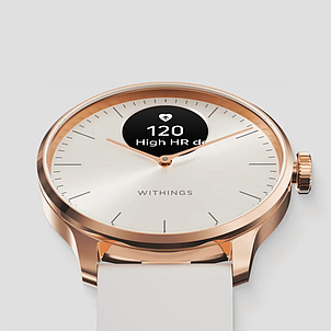 Смарт-годинник Withings ScanWatch Light - 37 mm Sand & Rose Gold, фото 3
