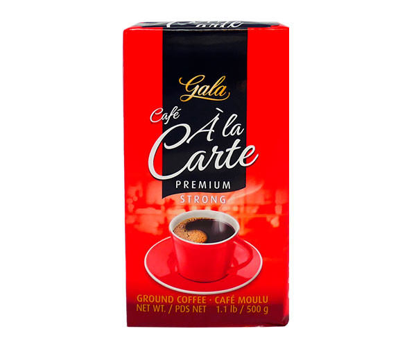 Якісна німецька кава мелена Gala Premium Strong, 500г, фото 1