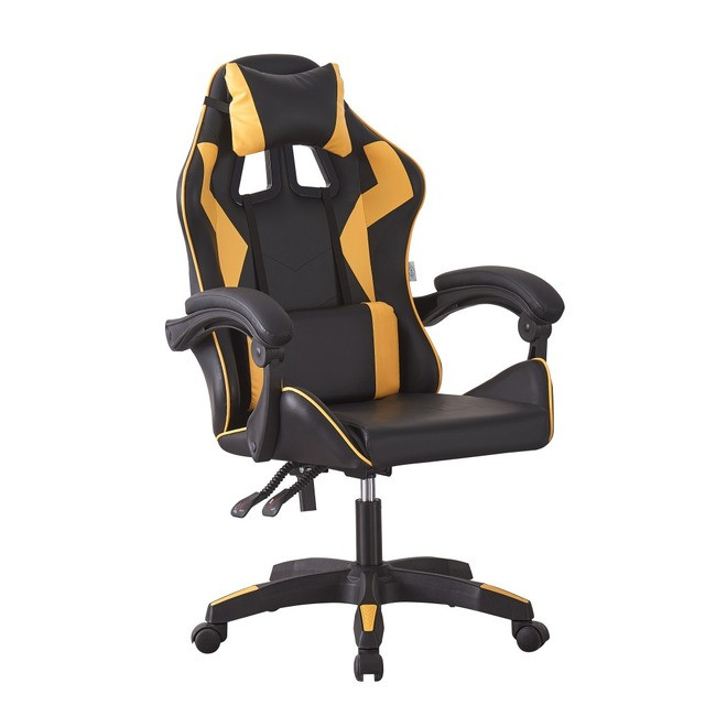 Крісло геймерське Bonro PRO-ST10 жовте