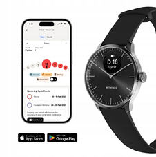 Смарт-годинник Withings ScanWatch Light - 37 mm Black, фото 3