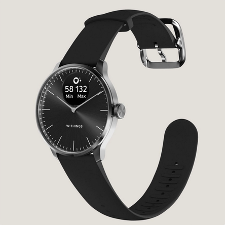 Смарт-годинник Withings ScanWatch Light - 37 mm Black, фото 1