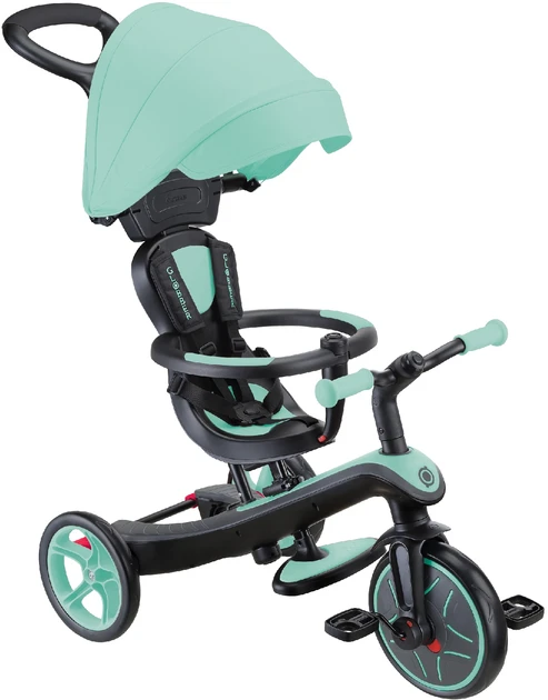Велосипед дитячий триколісний GLOBBER Explorer Trike 4 в 1 М'ятний (634-206)