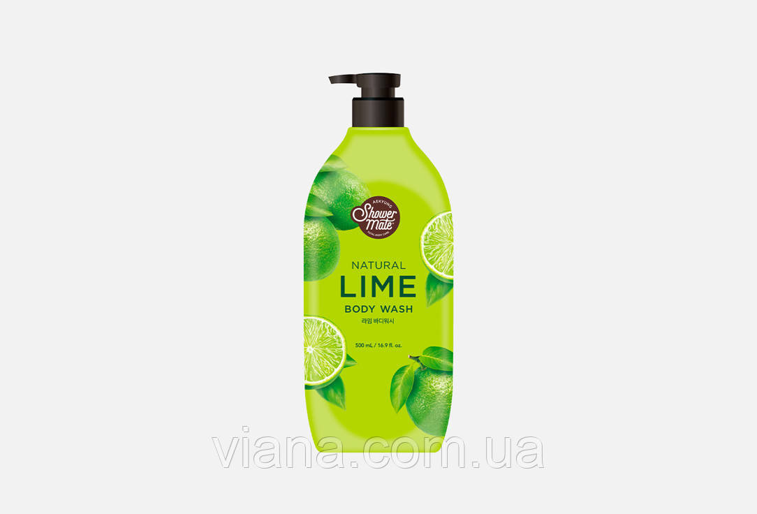 Гель для душу Лайм KeraSys Shower Mate Natural Body Wash 500 мл