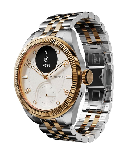 Смарт-годинник Withings SScanWatch Nova Brilliant - Gold, фото 1