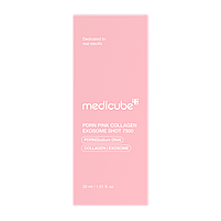 Регенеруюча сироватка з полінуклеотидами Medicube PDRN Pink Collagen Exosome Shot 7500, фото 5