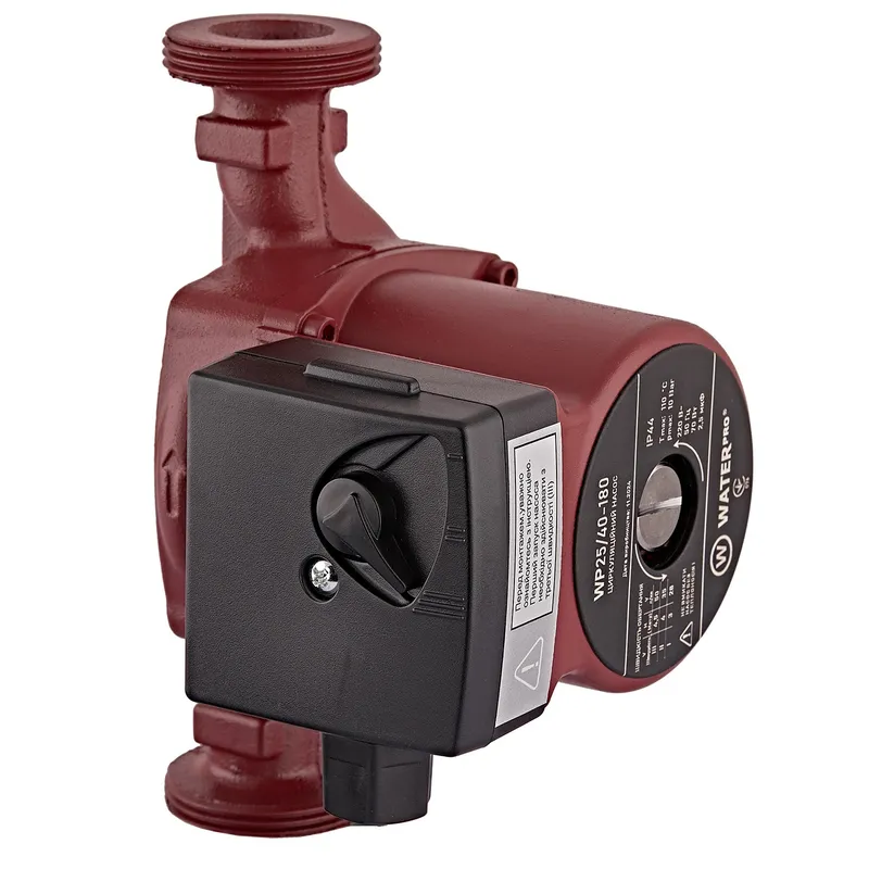 Насос циркуляційний Waterpro WP25/40-180 з кабелем без гайок (WP3338)