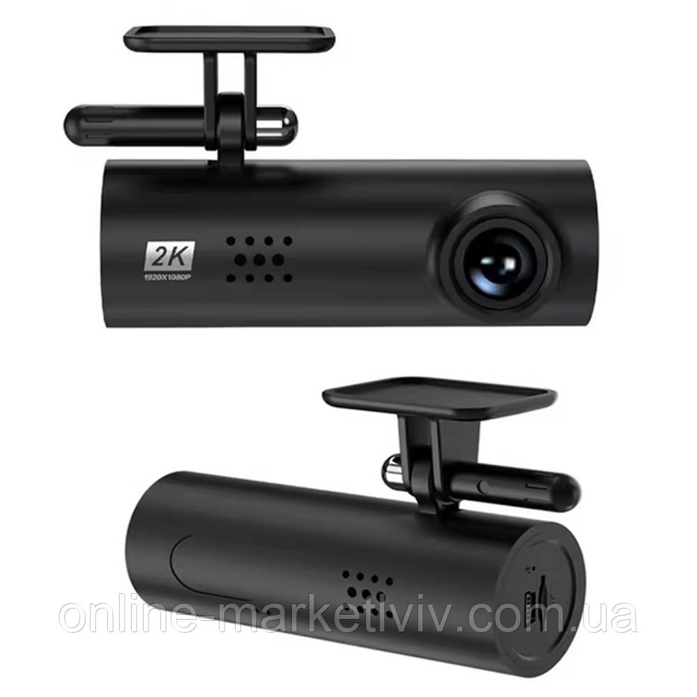 Автомобільний відеореєстратор з нічним режимом Wi-Fi, FullHD 2K, WDR LF9 / Автореєстратор, фото 1