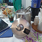 Відерце для льоду 1.3 л + щипці та ложка RUHHY - Термоконтейнер для льоду 21159, фото 8