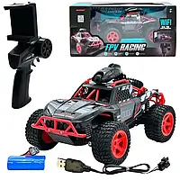 Машина на радіокеруванні 666-764 WA (16) Wi-Fi камера, застосунок, тримач для телефона, акумулятор 3.7V, пульт керування, в