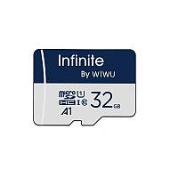 Карта пам'яті microSDXC WIWU Wi-FC004 Infinite Series 32GB (U1, C10) без адаптера Blue
