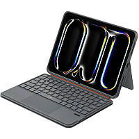 Чохол-клавіатура WIWU MK-005 3 in 1 for iPad Air 10.9'' (2020-2022)/Air 11'' (2024) Grey