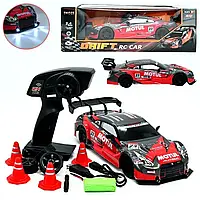 Машина на радіокеруванні 8000 E Штрих=81130 (24) 2 кольори, акумулятор 7.4 V, пульт 2.4 GHz, підсвічування, гумові шини, викрутка,