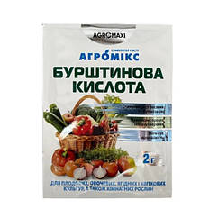 Стимулятор росту Янтарна кислота 2 г на 20л
