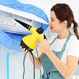 Пароочисник з функцією відпарювача Steam Cleaner Pro 1000 Вт ET-969 6 насадок, фото 11