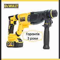 Перфоратор безщітковий DeWalt DCH133NT акумуляторний 48V 6Ah, Потужний дриль з 2 АКБ Деволт 133 SALE