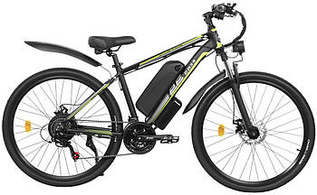 Електровелосипед 2E EB35 27,5", зелено-чорний