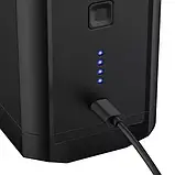 Акумуляторний насос, бездротовий компресор Trizand 20790 з USB Type-C і трьома насадками, фото 8