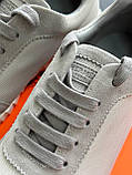 Кросівки Bouncing Gray чоловічі сірі шкіра замша та текстиль, фото 7
