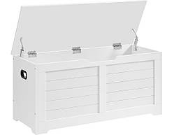 Велика  скриня Home Decor Біла 100 x 40 x 46см    136л