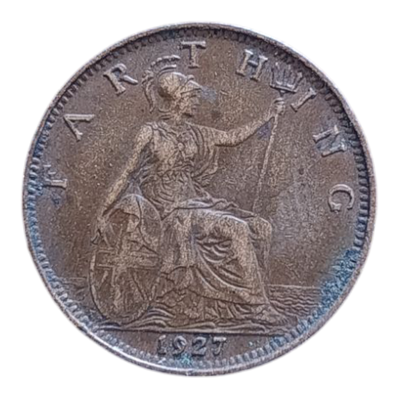 Велика Британія 1 фартінг, 1927