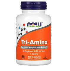 Три-Амино NOW TRI-AMINO  120 vcaps