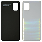 Задня кришка для Samsung A715F/DS Galaxy A71, срібляста