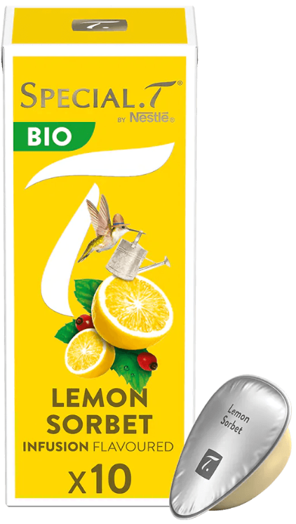 Чай в капсулах для кавоварок Dolce Gusto "Lemon Sorbet" 10 капсул (потрібен адаптер)