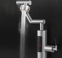 Кухонний проточний водонагрівач RY-016 з екраном метал поворотний складаний