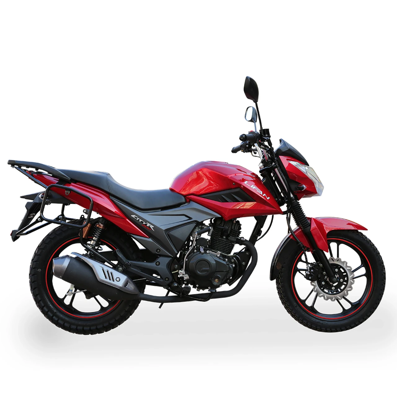 ДОРОЖНИЙ МОТОЦИКЛ Lifan 200 CiTyR Об'єм 198 м3 шини 17"-17" купити в інтернет-магазині дешево