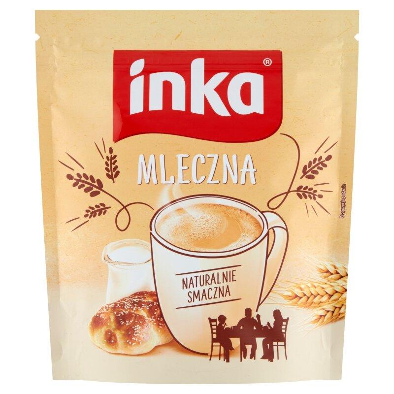 Кавовий напій розчинний із молочним смаком Inka, 200 г (Польща), без кофеїну