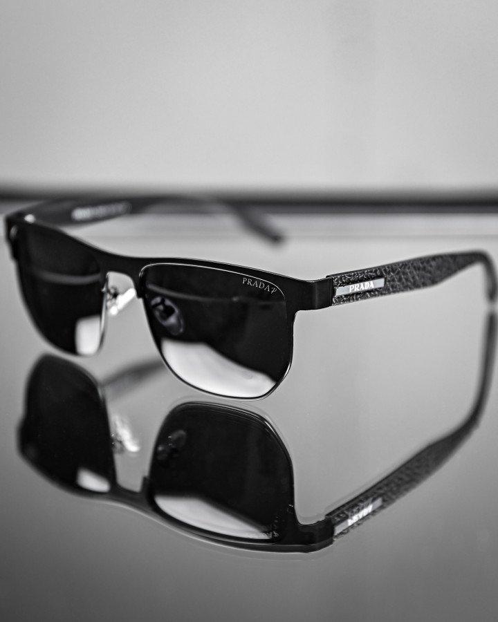 Сонцезахисні окуляри Prada black 4 ДЛ7387, фото 1