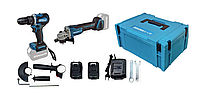 Набір акумуляторного інструменту Sakuma BLUE CX2T (CD5521B, CAG521B), фото 7