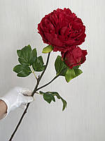 Штучний піон ( 63 см , червоний), фото 9