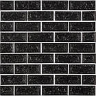 Панель стінова 700х700х5мм Чорна цегла з білим SW-00001503