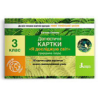 3 клас. Я досліджую світ. Діагностичні картки (Сіменик Є.С.), Літера